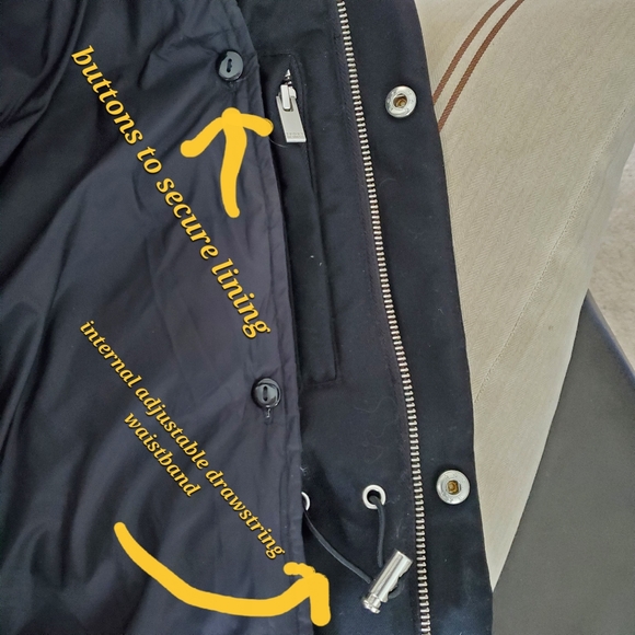 THE KOOPLES Long Down Jacket Parka Men's/Unisex Black Coat Jacket MSRP $… - Picture 8 of 16